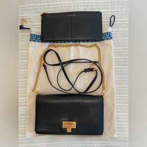 Tory Burch, Carmen mini bag in black
